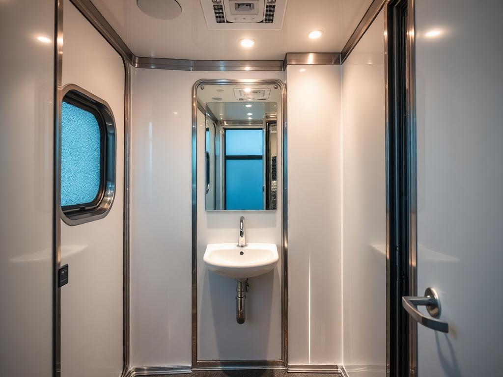 Luxury Restroom Trailers in Ionia, MI